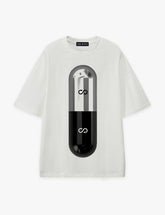 RAW METALS Poison Cure Oversized T-shirt in White