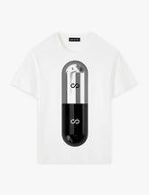 RAW METALS Poison Cure T-shirt in White