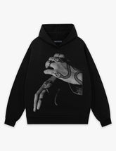 RAW METALS Bloodstream Hoodie in Black