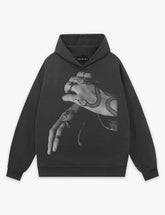 RAW METALS Bloodstream Hoodie in Charcoal