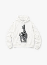 MUST WARN OTHERS HOODIE - WHITE