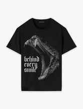 RAW METALS Behind Every Smile T-shirt in Black
