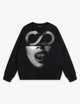 RAW METALS Anatomy of a Lie Sweatshirt in Black