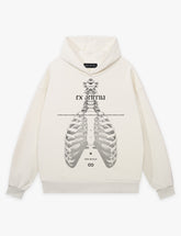 RAW METALS Ex Aeterna Hoodie in Bone