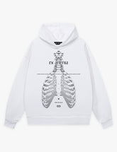 RAW METALS Ex Aeterna Hoodie in White