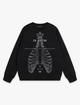 RAW METALS Ex Aeterna Sweatshirt in Black
