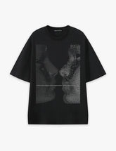 RAW METALS Phantom Kiss Oversized T-shirt in Black