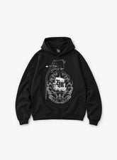 FLAW IN THE DESIGN HOODIE - BLACK