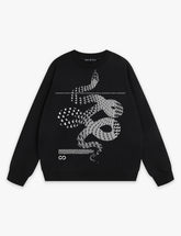 RAW METALS Moving Shadows Sweatshirt in Black
