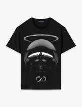 RAW METALS Vanishing Line T-shirt in Black
