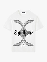 RAW METALS Synthetic T-shirt in White