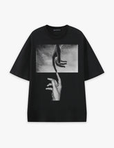 RAW METALS False Positive Oversized T-shirt in Black
