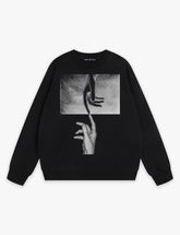 RAW METALS False Positive Sweatshirt in Black