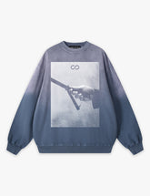 RAW METALS Natural Causes Faded Sweatshirt in Slate