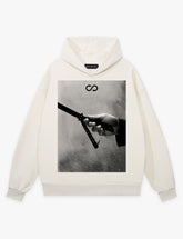 RAW METALS Natural Causes Hoodie in Bone