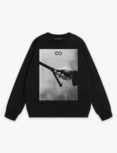 RAW METALS Natural Causes Sweatshirt in Black