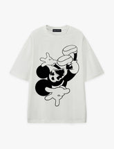 RAW METALS Deathdream Oversized T-shirt in White