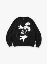 DEATH DREAM SWEATSHIRT - BLACK