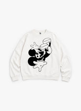 DEATH DREAM SWEATSHIRT - WHITE