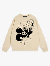RAW METALS Deathdream Sweatshirt in Cream