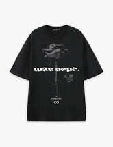 RAW METALS War Department Oversized T-shirt in Black