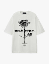 RAW METALS War Department Oversized T-shirt in White