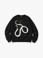 SHED THIS SKIN SWEATSHIRT - BLACK