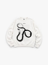 SHED THIS SKIN SWEATSHIRT - WHITE