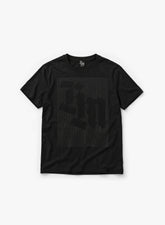 DOT MATRIX T-SHIRT - BLACK