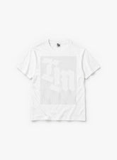 DOT MATRIX T-SHIRT - WHITE