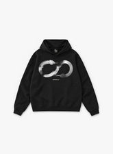 IDEALISM COLLIDES HOODIE - BLACK