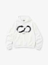 IDEALISM COLLIDES HOODIE - WHITE