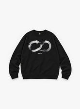 IDEALISM COLLIDES SWEATSHIRT - BLACK