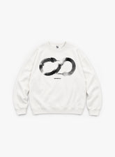 IDEALISM COLLIDES SWEATSHIRT - WHITE