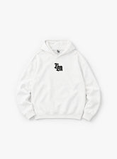 RIPPLE EFFECT HOODIE - WHITE