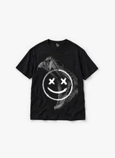 BEHIND EVERY SMILE T-SHIRT - BLACK