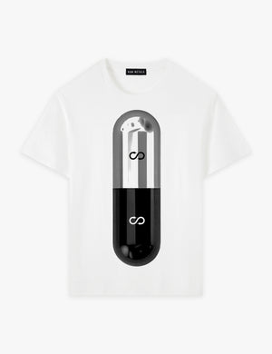 RAW METALS Poison Cure T-shirt in White