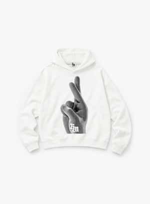 MUST WARN OTHERS HOODIE - WHITE