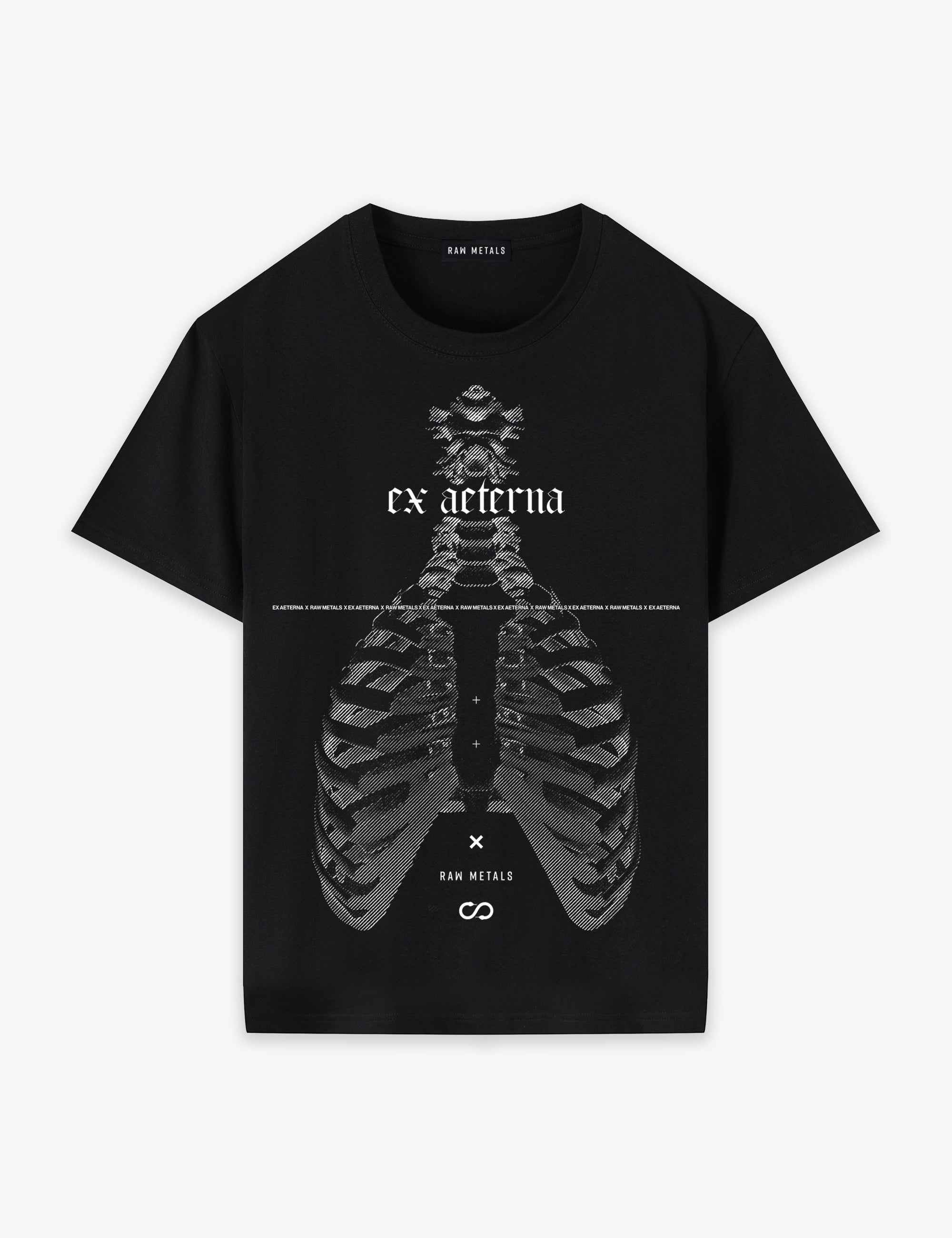 RAW METALS Ex Aeterna T-shirt in Black