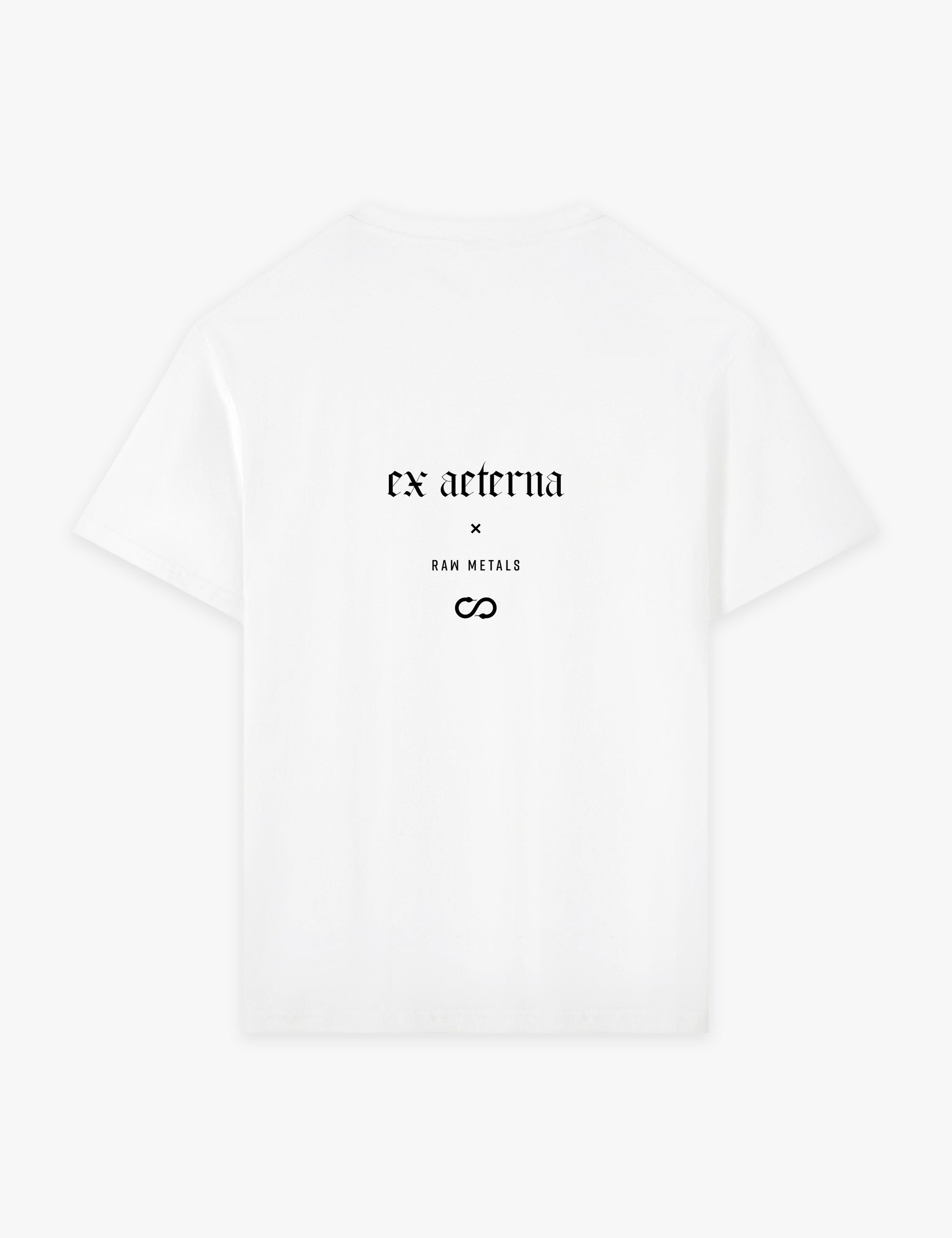 RAW METALS Ex Aeterna T-shirt in White