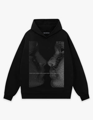 RAW METALS Phantom Kiss Hoodie in Black