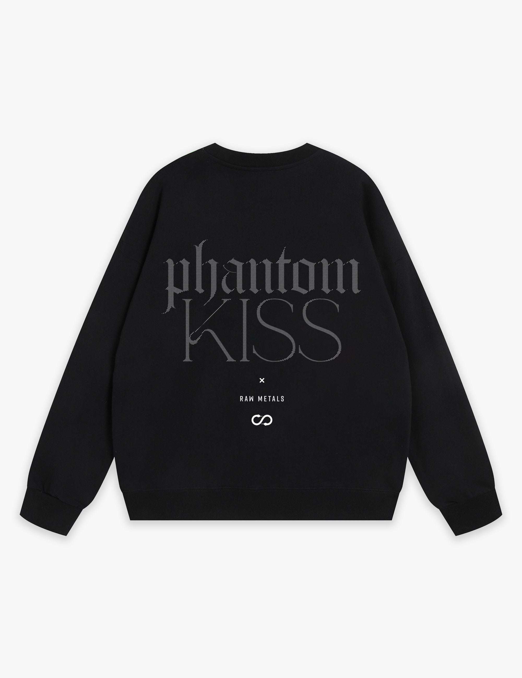 RAW METALS Phantom Kiss Sweatshirt in Black