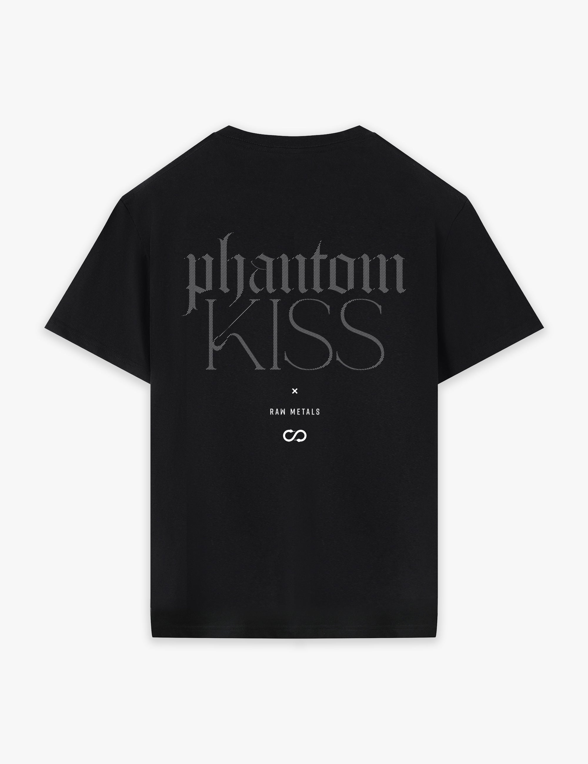 RAW METALS Phantom Kiss T-shirt in Black
