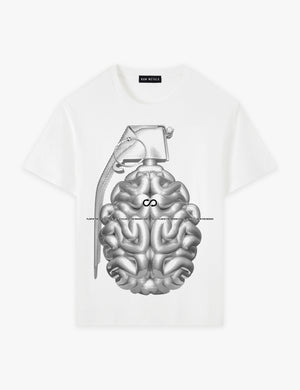 RAW METALS Flaw in the Design T-shirt in White