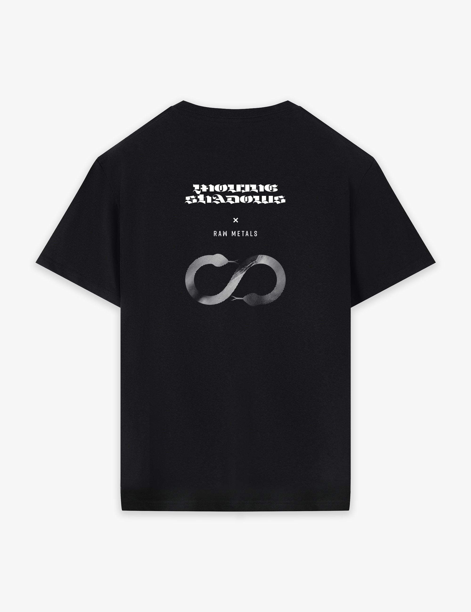 RAW METALS Moving Shadows T-shirt in Black
