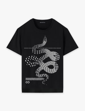 RAW METALS Moving Shadows T-shirt in Black