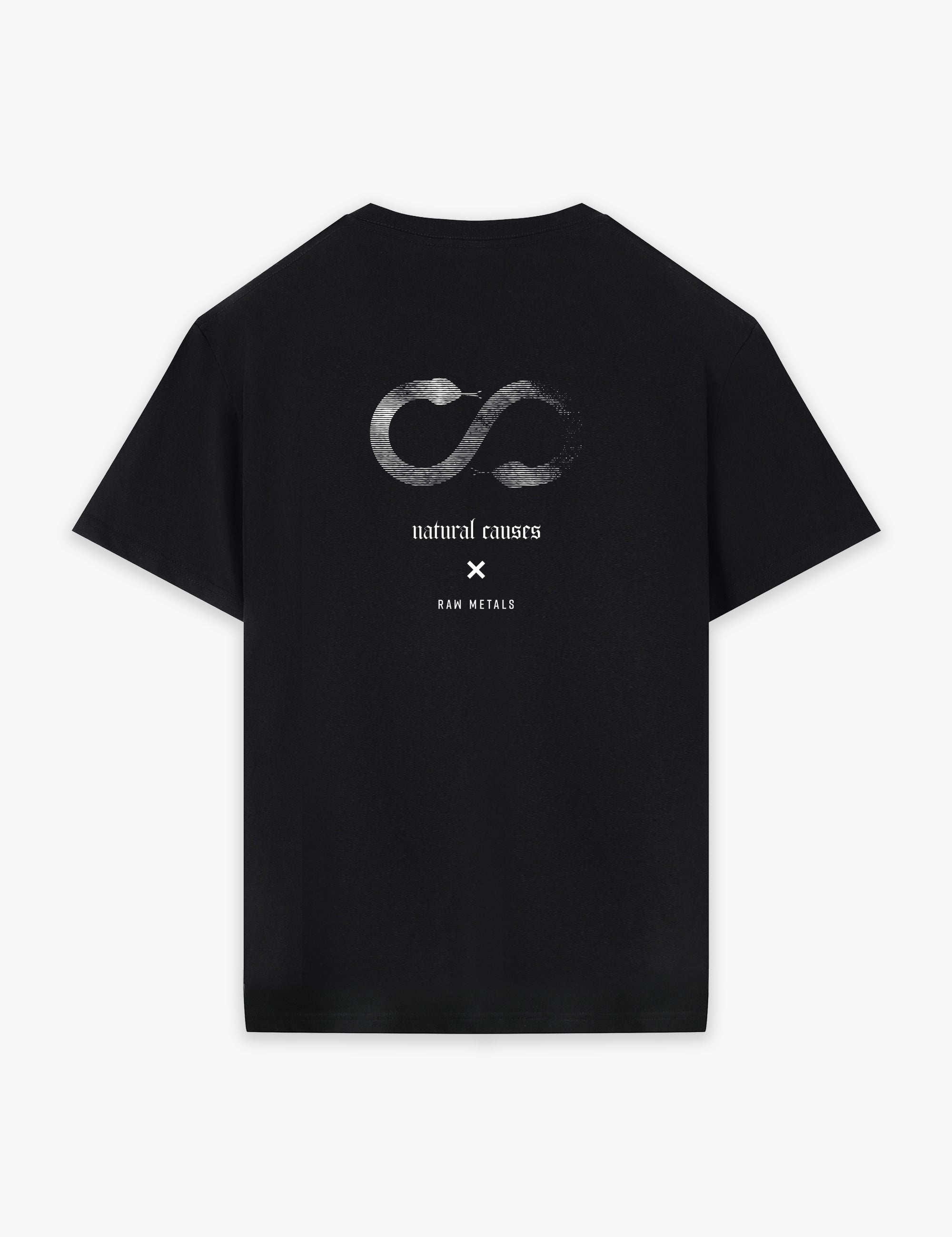 RAW METALS Natural Causes T-shirt in Black