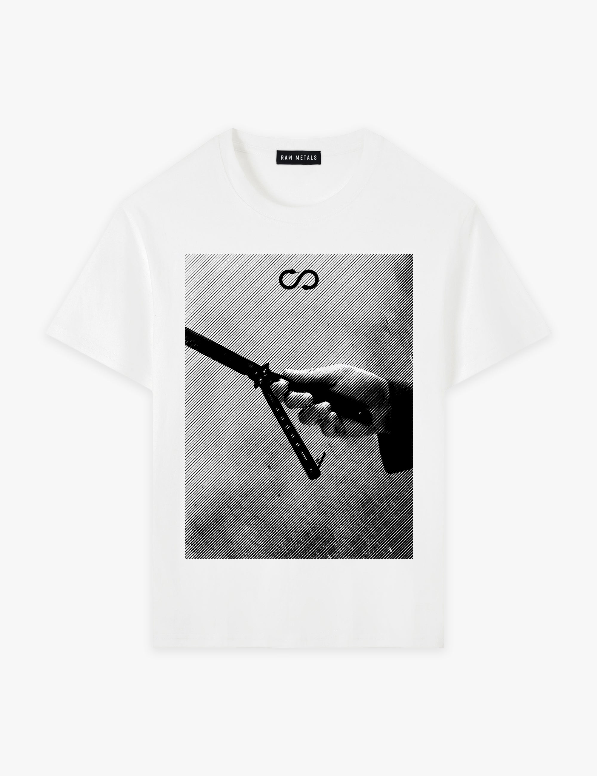 RAW METALS Natural Causes T-shirt in White