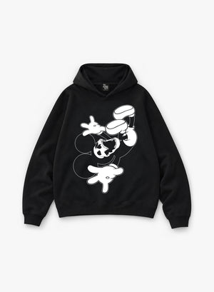DEATH DREAM HOODIE - BLACK