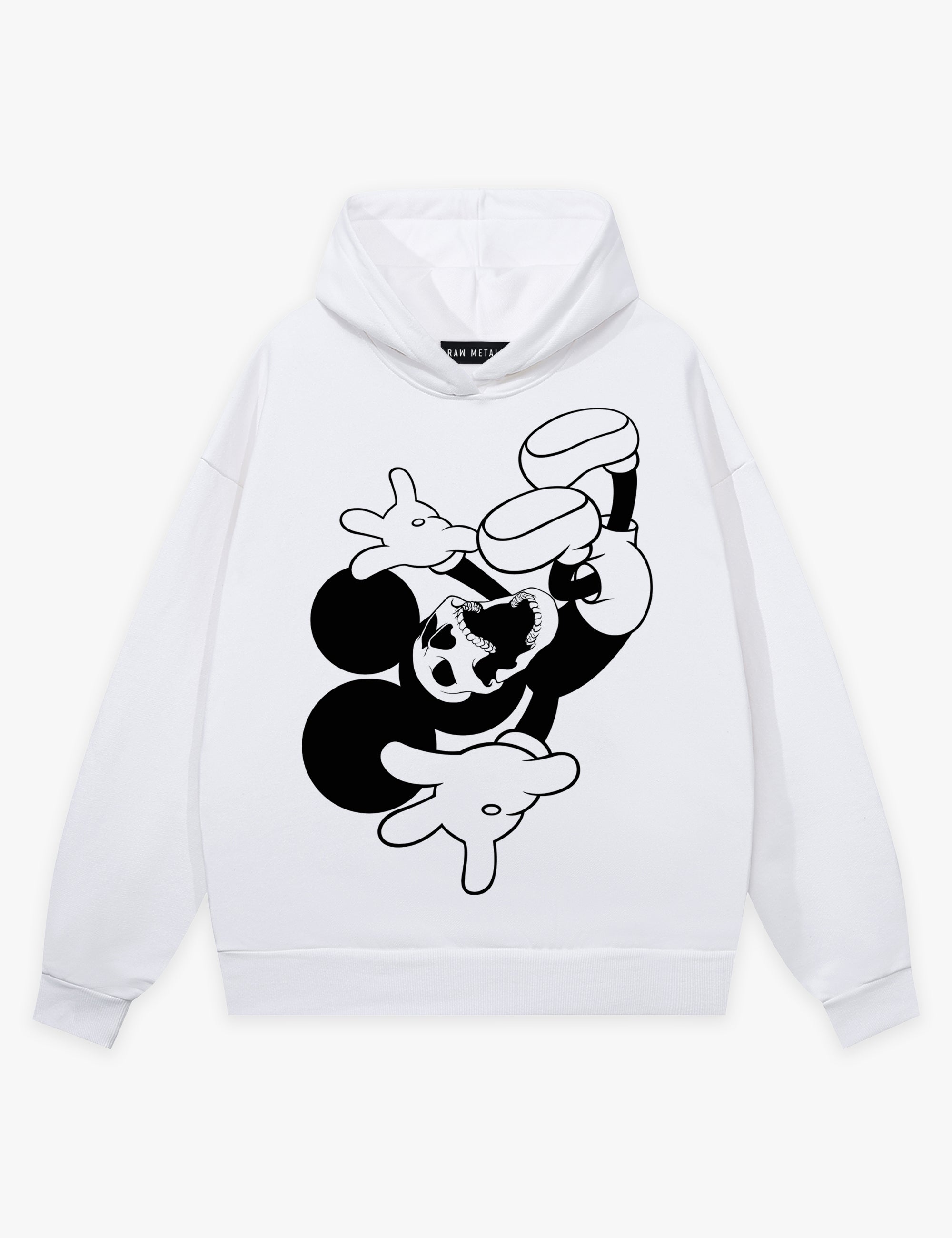 RAW METALS Deathdream Hoodie in White